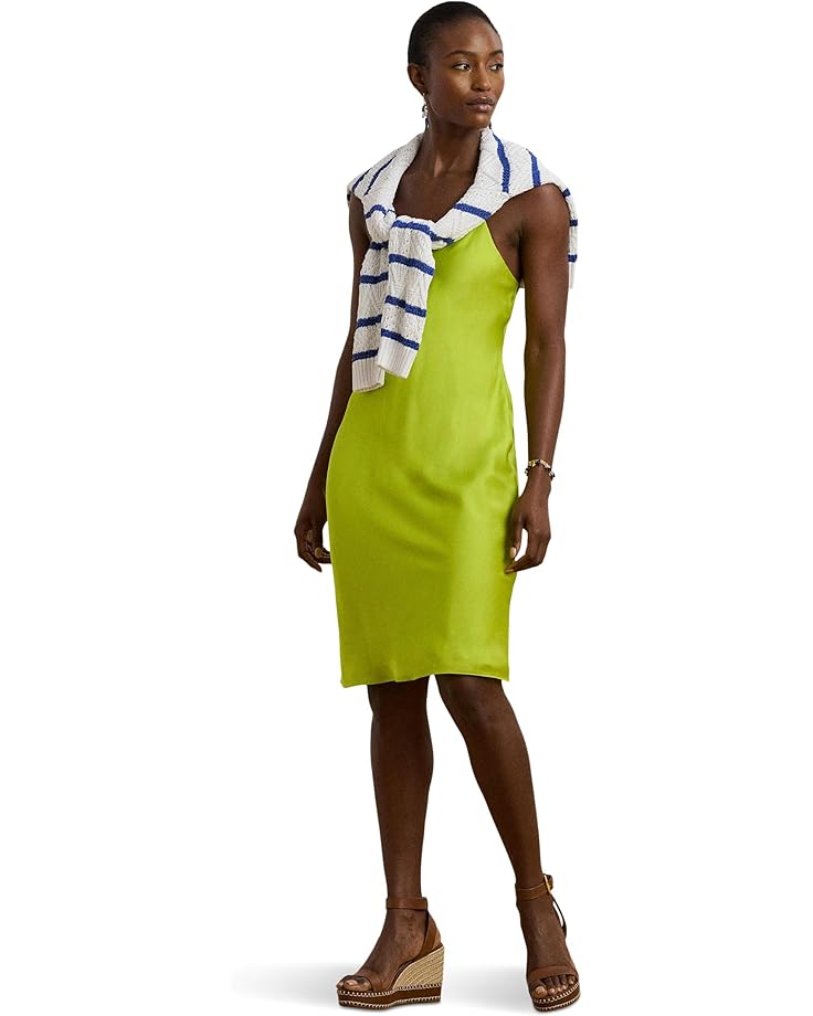 Платье Lauren Ralph Lauren Featherweight Charmeuse Slip Dress, цвет Lime Chartreuse
Платье Lauren Ralph Lauren Featherweight Charmeuse Slip Dress, цвет Lime Chartreuse