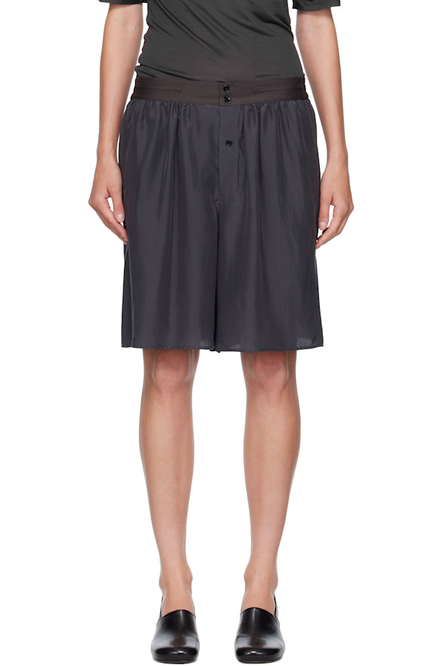 Lemaire Серые мягкие шорты
Lemaire Серые мягкие шорты