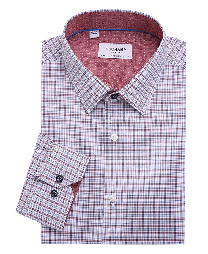 Рубашка с клетчатым узором Duchamp London, красный
Рубашка с клетчатым узором Duchamp London, красный