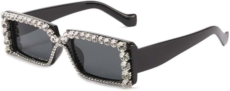 MUTYNE Модные прямоугольные роскошные солнцезащитные очки с бриллиантами для женщин, винтажные, прозрачные, конфетного цвета, мужские солнцезащитные очки со стразами, Black Gray
MUTYNE Модные прямоугольные роскошные солнцезащитные очки с бриллиантами для женщин, винтажные, прозрачные, конфетного цвета, мужские солнцезащитные очки со стразами, Black Gray