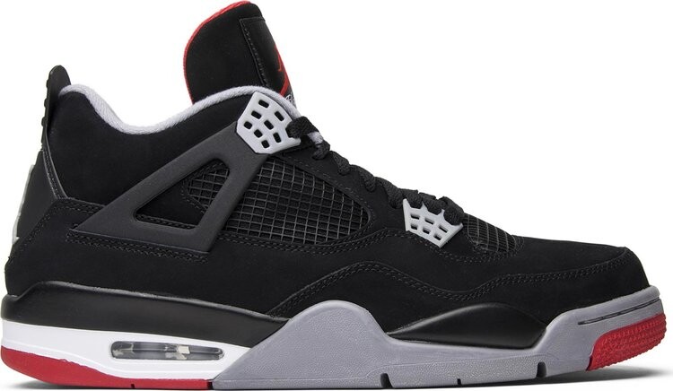 Кроссовки Air Jordan 4 Retro Bred 2012, черный
Кроссовки Air Jordan 4 Retro Bred 2012, черный