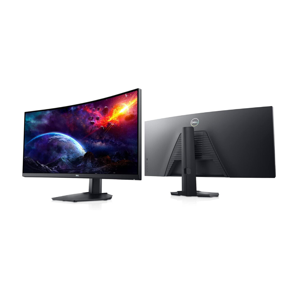 Монитор изогнутый игровой Dell S3422DWG, 34", 3440x1440, 144 Гц, VA, черный
Монитор изогнутый игровой Dell S3422DWG, 34", 3440x1440, 144 Гц, VA, черный