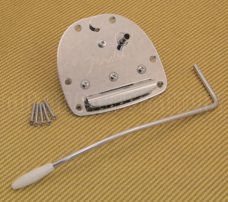 026-4248-000 Fender Jaguar/Jazzmaster Guitar Chrome Complete Tailpiece Tremolo
026-4248-000 Fender Jaguar/Jazzmaster Guitar Chrome Complete Tailpiece Tremolo