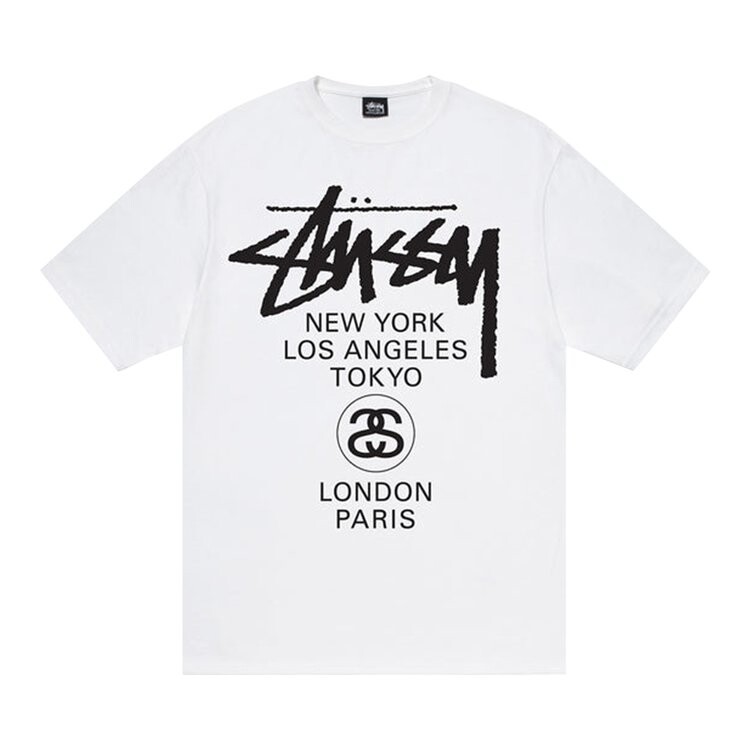 Футболка Stussy World Tour Tee 'White', белый
Футболка Stussy World Tour Tee 'White', белый