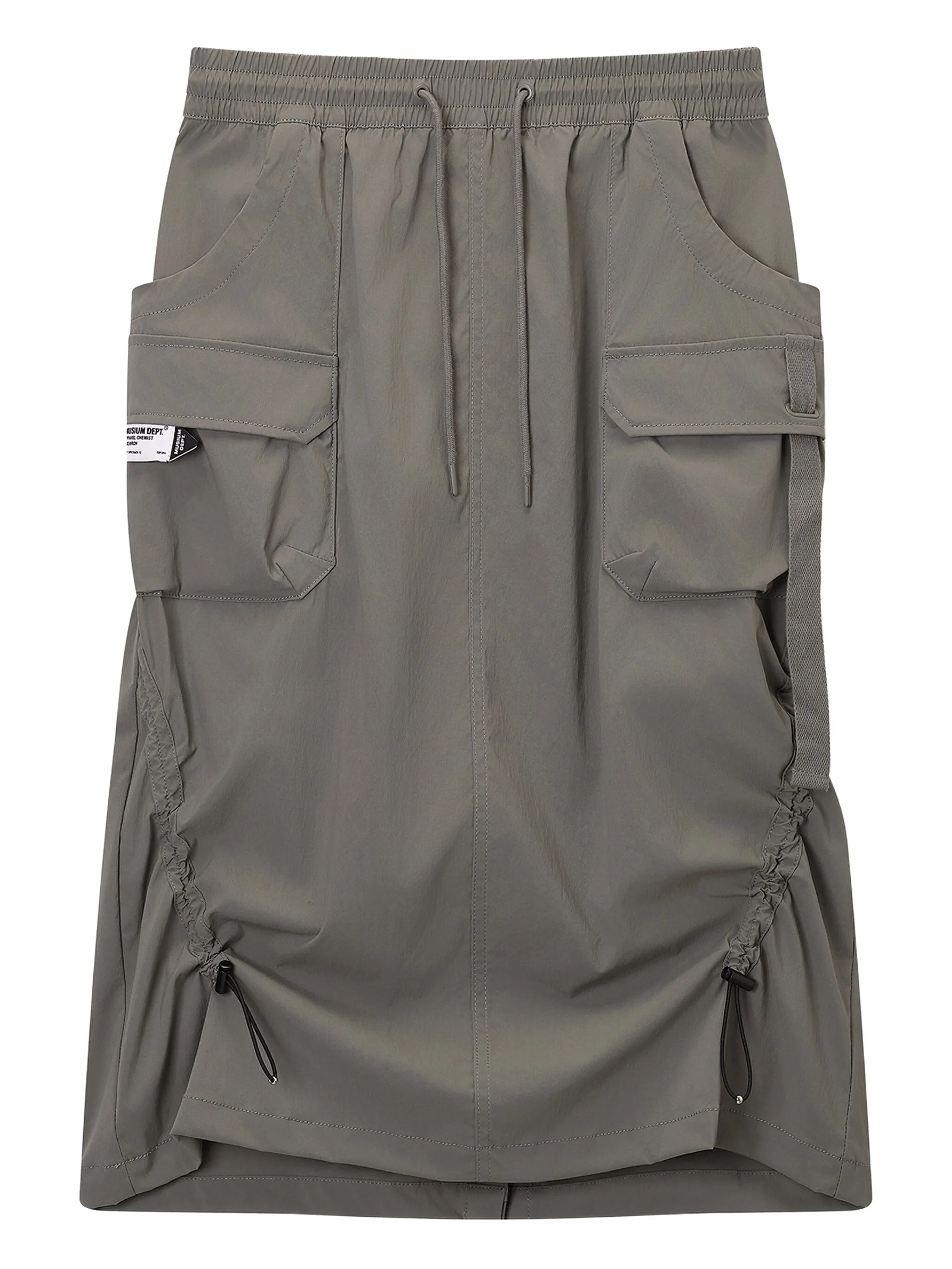 Юбка миди с накладными карманами Musium Div., серый
Юбка миди с накладными карманами Musium Div., серый