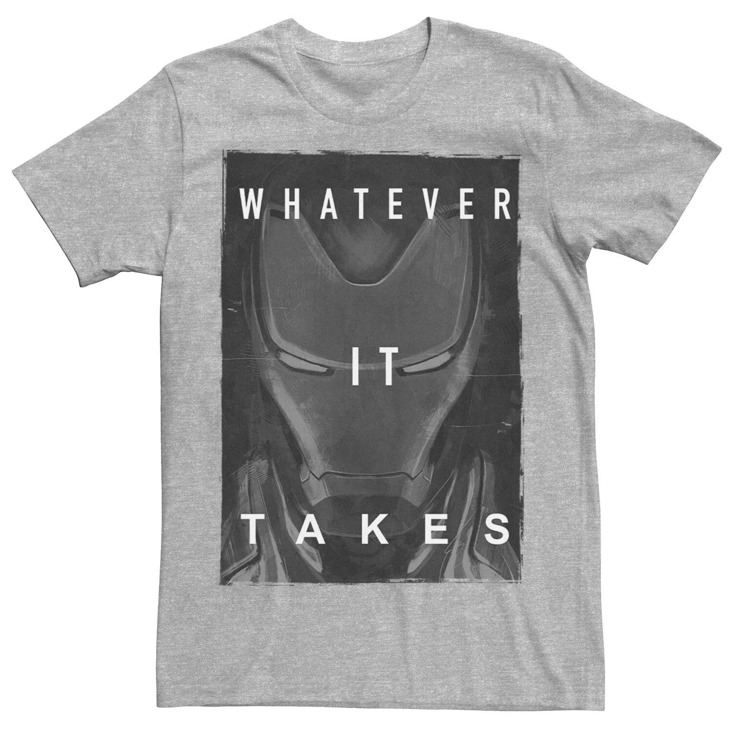 Мужская футболка с изображением темного плаката «Мстители: Финал» и «Железный человек» Marvel
Мужская футболка с изображением темного плаката «Мстители: Финал» и «Железный человек» Marvel