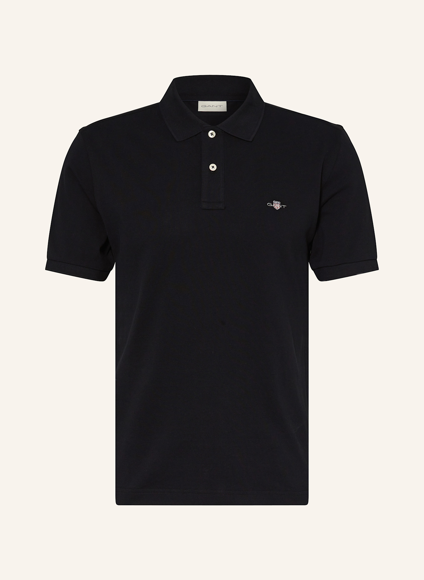 Рубашка поло из пике Gant, черный
Рубашка поло из пике Gant, черный
