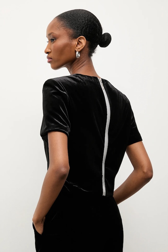 Бархатная блузка Answear.Lab, черный
Бархатная блузка Answear.Lab, черный