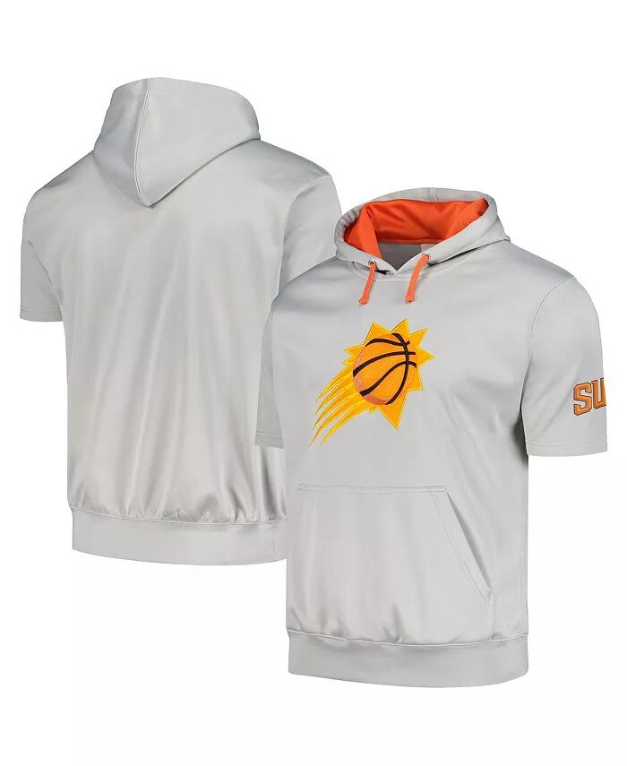 Мужская серебряная, оранжевая толстовка с коротким рукавом Phoenix Suns Fanatics
Мужская серебряная, оранжевая толстовка с коротким рукавом Phoenix Suns Fanatics