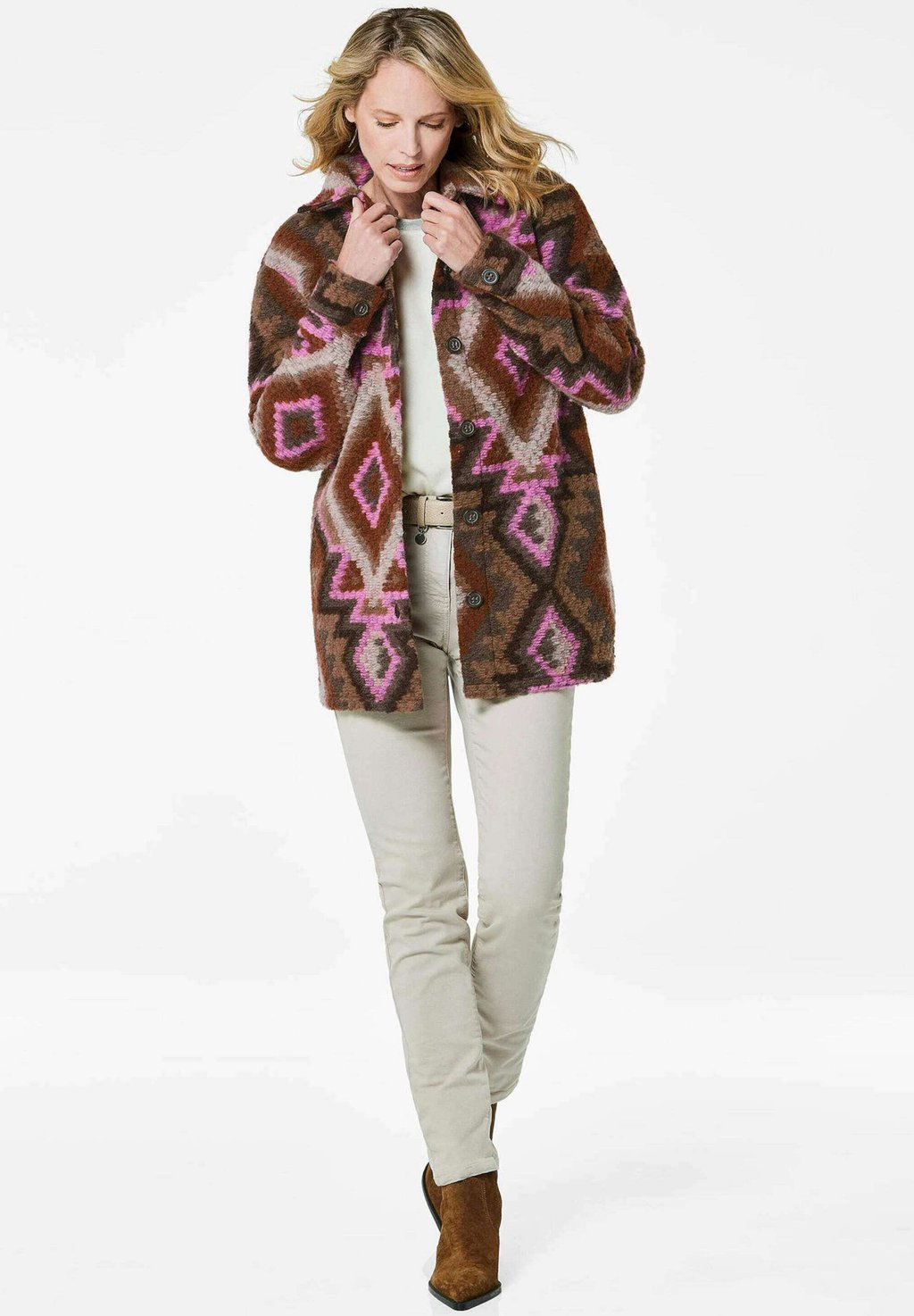 Короткое пальто GOLDNER, коричневый
Короткое пальто GOLDNER, коричневый