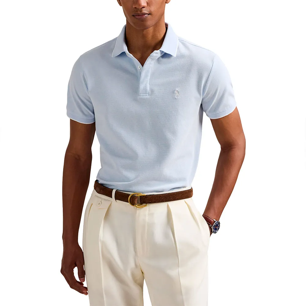 Поло с коротким рукавом Polo Ralph Lauren 710963494, синий 
Поло с коротким рукавом Polo Ralph Lauren 710963494, синий