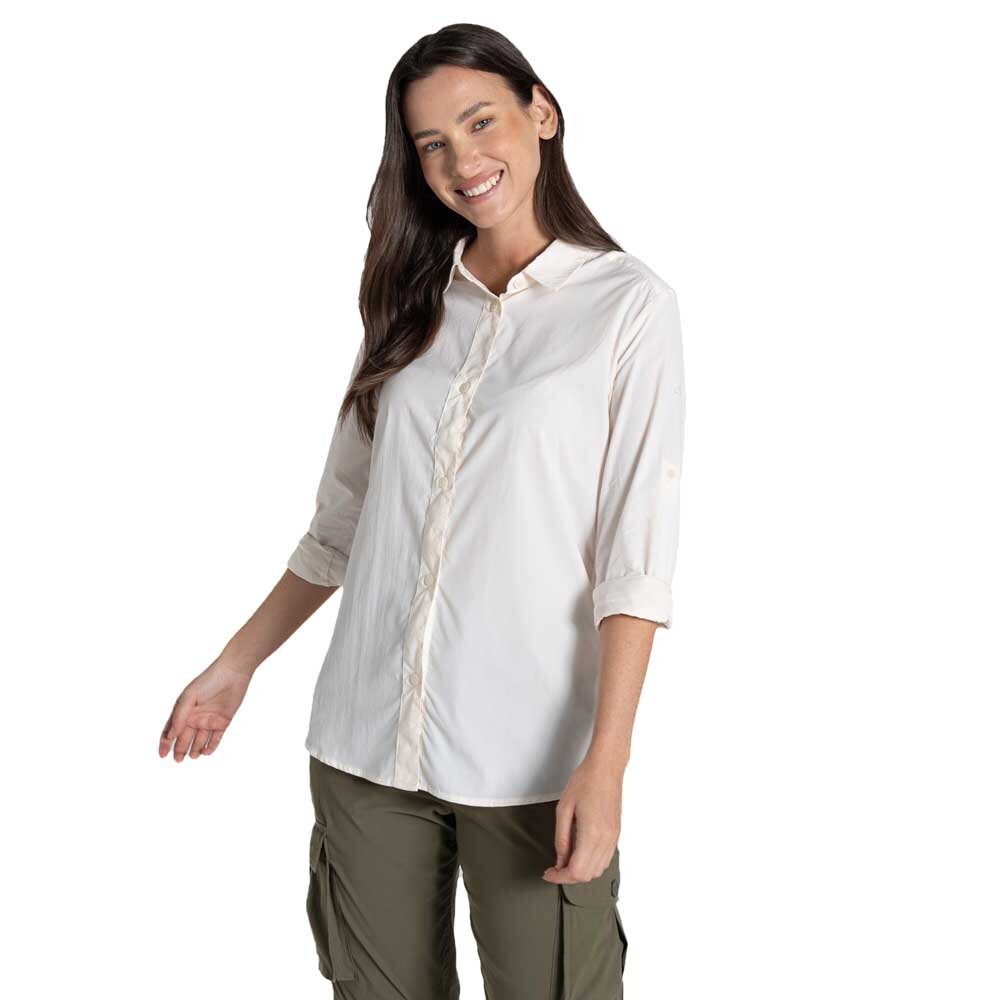 Рубашка с длинным рукавом Craghoppers Nosilife Freeda, бежевый
Рубашка с длинным рукавом Craghoppers Nosilife Freeda, бежевый