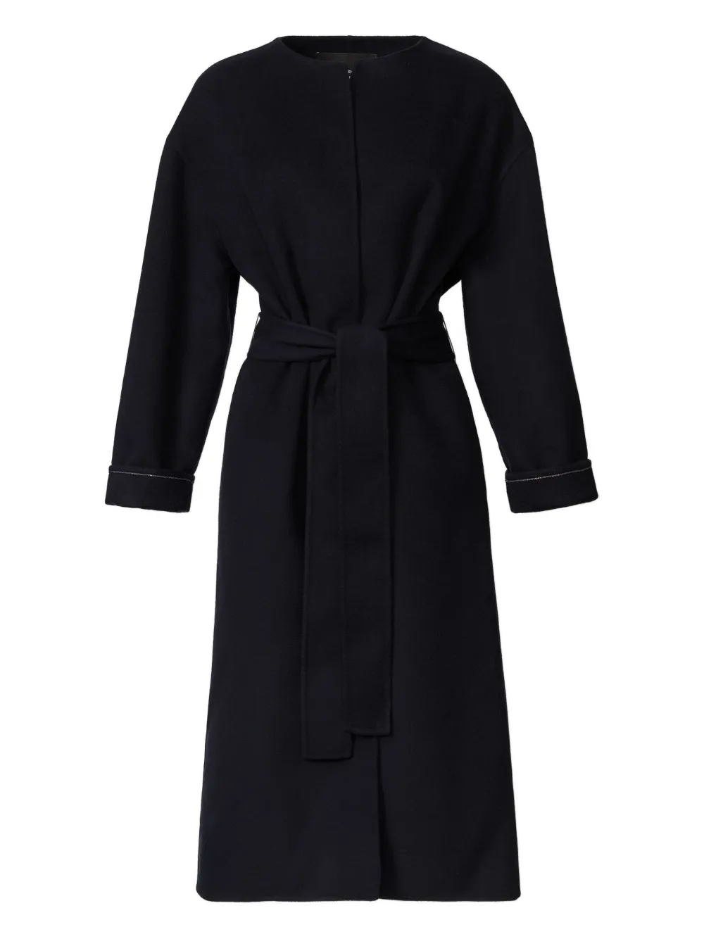 Шерстяное пальто с поясом Fabiana Filippi, синий
Шерстяное пальто с поясом Fabiana Filippi, синий