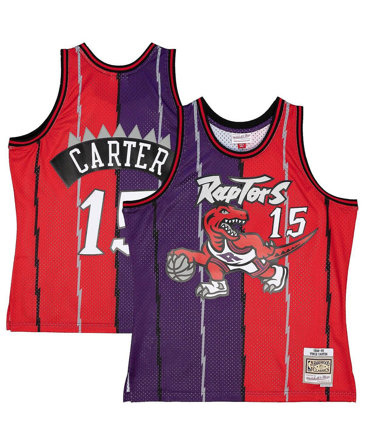 Мужская vince carter purple, red toronto raptors hardwood classics 1998-99 split swingman jersey Mitchell & Ness, мульти
Мужская vince carter purple, red toronto raptors hardwood classics 1998-99 split swingman jersey Mitchell & Ness, мульти