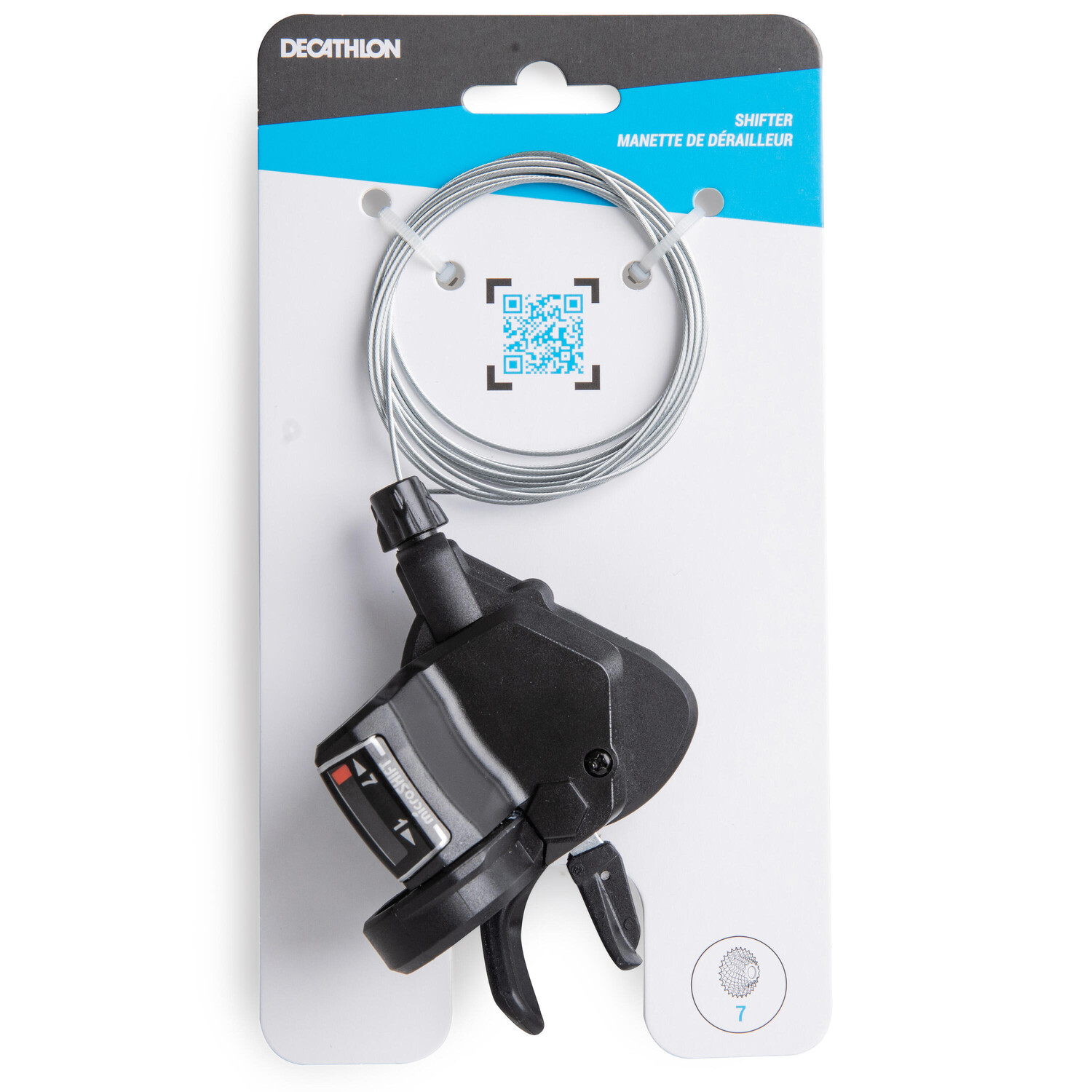 Шифтер для велосипеда 7 скоростей черный Decathlon
Шифтер для велосипеда 7 скоростей черный Decathlon