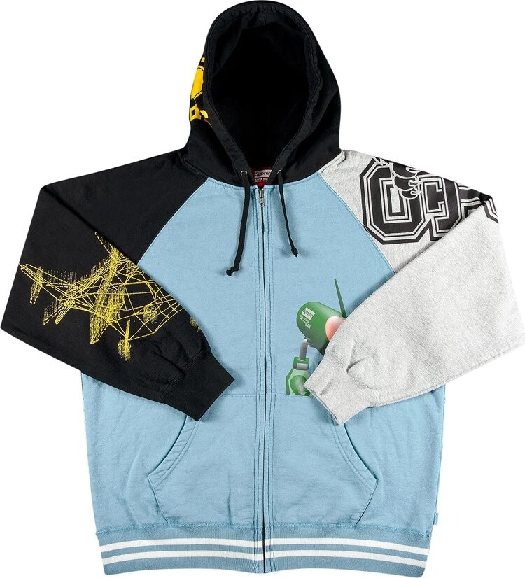 Толстовка Supreme x Junya Watanabe x Comme des Garçons MAN Zip Up Hooded Sweatshirt 'Dusty Blue', синий
Толстовка Supreme x Junya Watanabe x Comme des Garçons MAN Zip Up Hooded Sweatshirt 'Dusty Blue', синий
