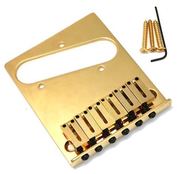 Подлинный бридж Fender American Standard серии 6-Saddle Telecaster - GOLD 099-0807-200
Подлинный бридж Fender American Standard серии 6-Saddle Telecaster - GOLD 099-0807-200