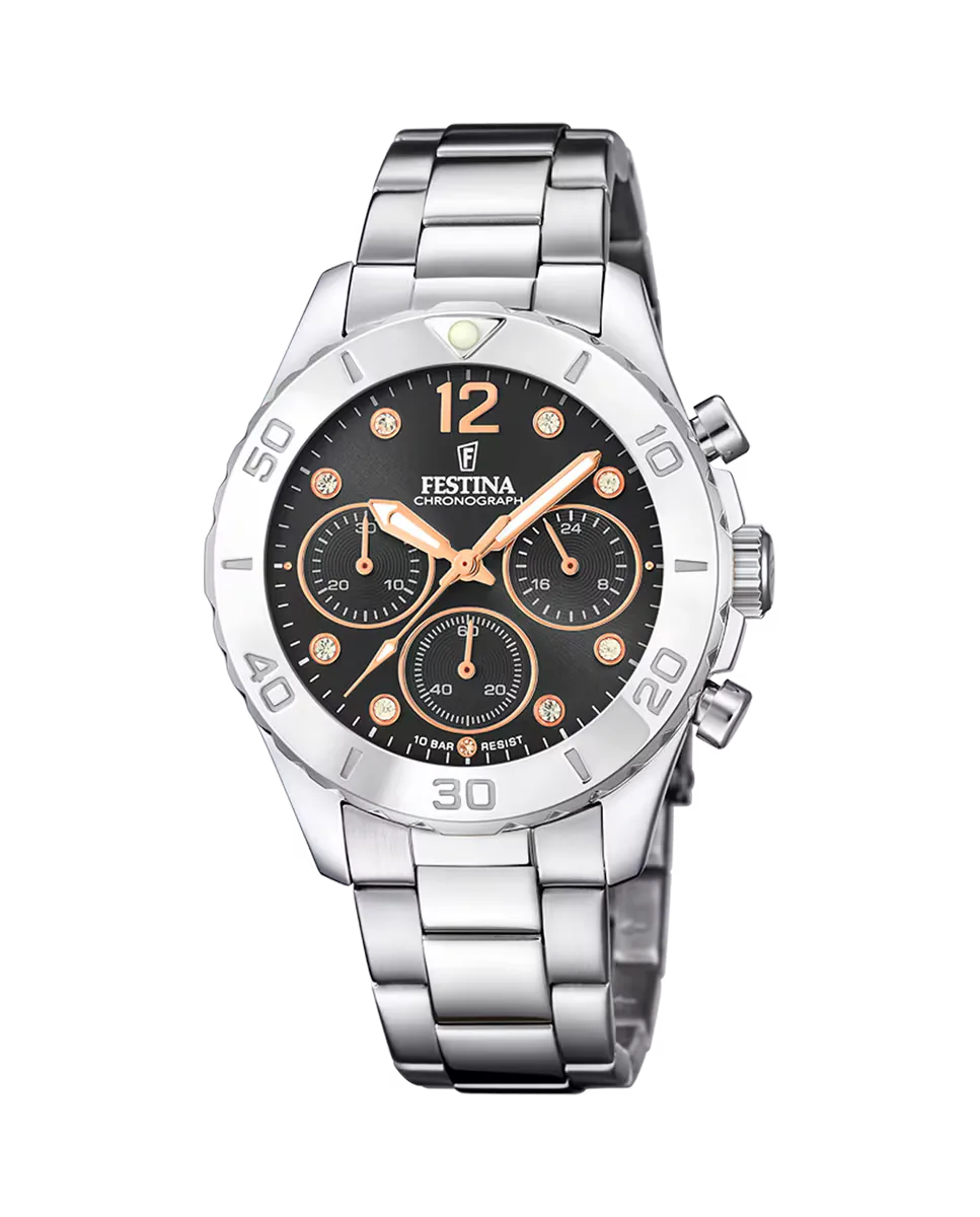 F20603/6 Женские часы Boyfriend из серебряной стали Festina, серебряный
F20603/6 Женские часы Boyfriend из серебряной стали Festina, серебряный