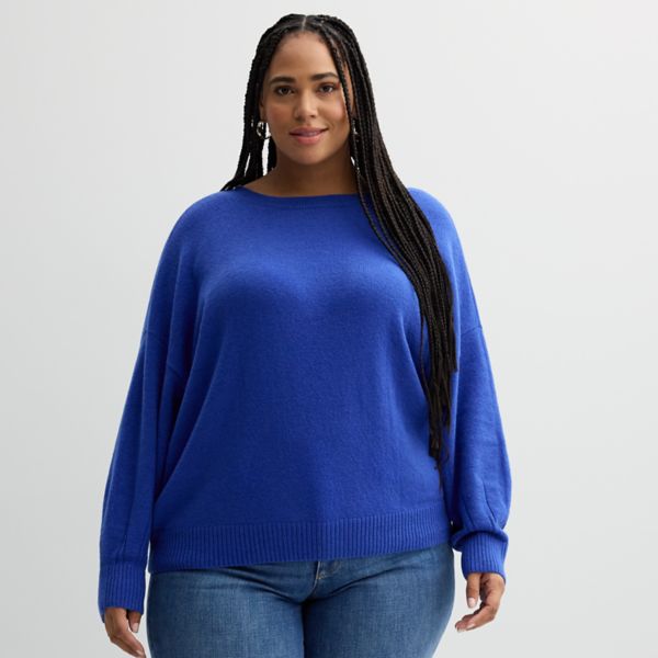 Свитер больших размеров с рукавами-фонариками Sonoma Goods For Life, цвет cobalt
Свитер больших размеров с рукавами-фонариками Sonoma Goods For Life, цвет cobalt