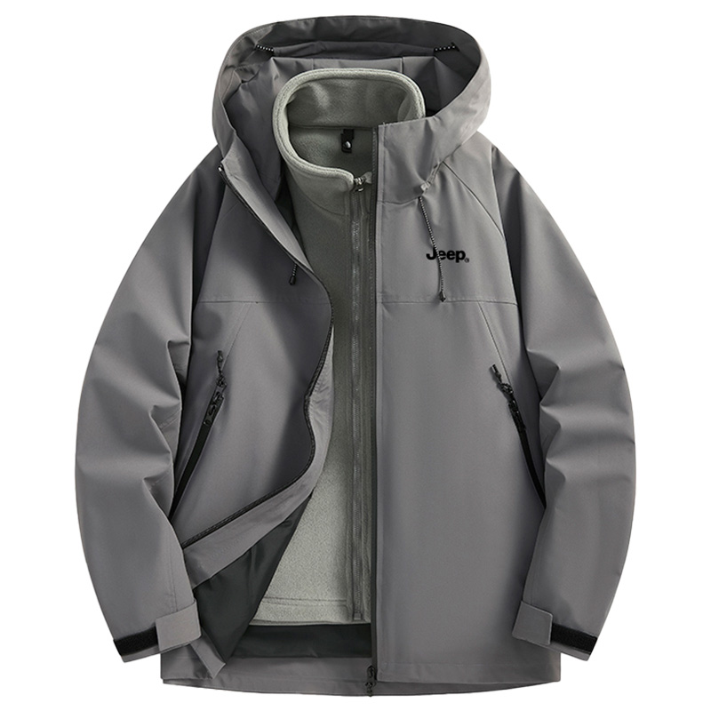 Jeep Куртка из коллекции Leisure Unisex, Gray (Fleece Liner+Shell Clothing Sets)
Jeep Куртка из коллекции Leisure Unisex, Gray (Fleece Liner+Shell Clothing Sets)