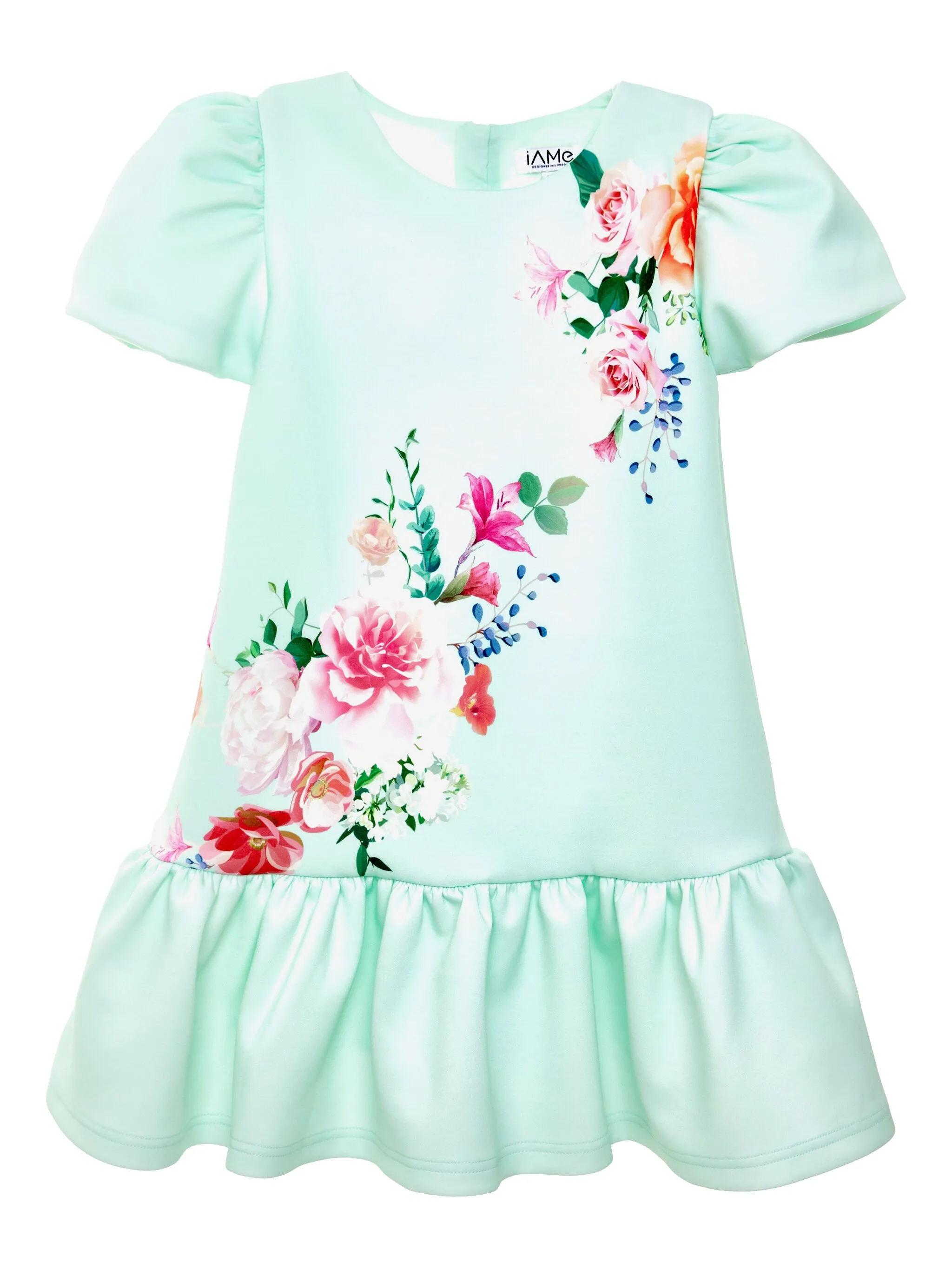 Платье с цветочным принтом Iame Kids, зеленый
Платье с цветочным принтом Iame Kids, зеленый