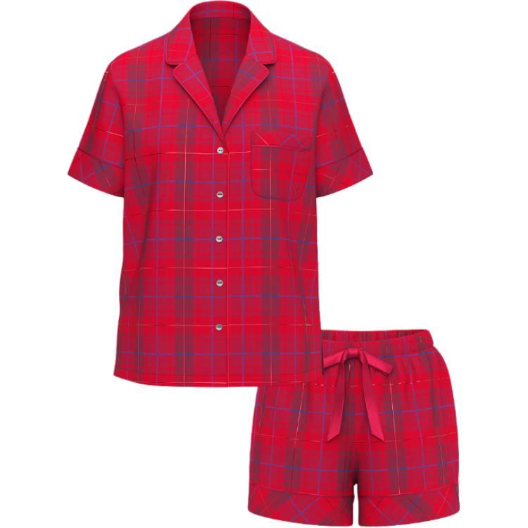 Victoria's Secret Фланелевый короткий пижамный комплект /RED LAQUER PLAID пижамный комплект для женщин, красный
Victoria's Secret Фланелевый короткий пижамный комплект /RED LAQUER PLAID пижамный комплект для женщин, красный