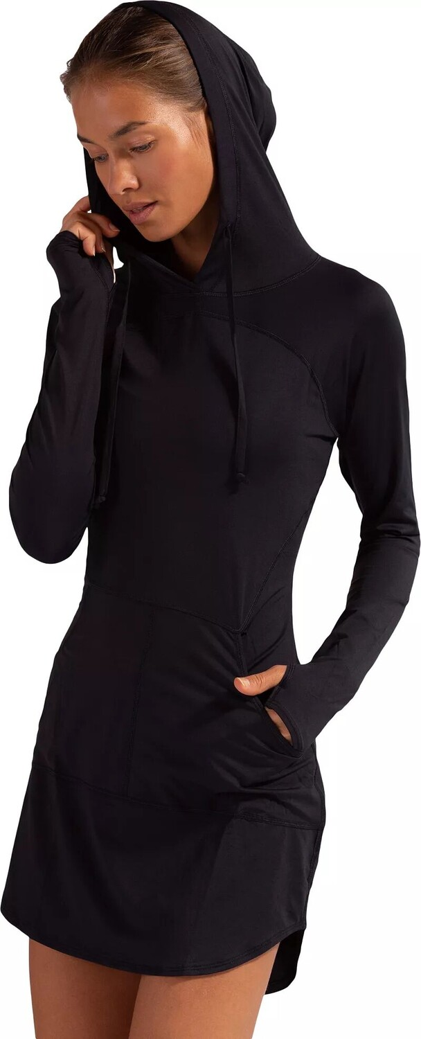 Женское платье-худи Bloquv с защитой от солнца UPF 50, черный
Женское платье-худи Bloquv с защитой от солнца UPF 50, черный