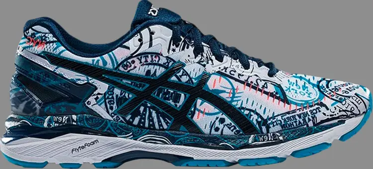 Кроссовки gel kayano 23 'nyc' Asics, белый
Кроссовки gel kayano 23 'nyc' Asics, белый