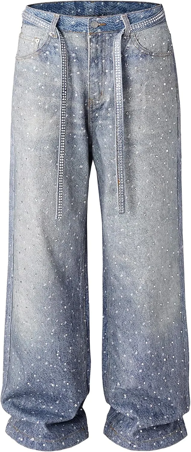 Багги джинсы с пайетками Y2K оверсайз CosTribe
Багги джинсы с пайетками Y2K оверсайз CosTribe