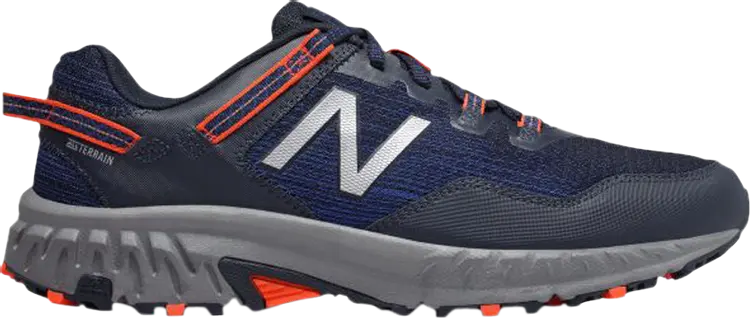 Кроссовки New Balance 410v6 Trail 'Navy Orange', синий
Кроссовки New Balance 410v6 Trail 'Navy Orange', синий