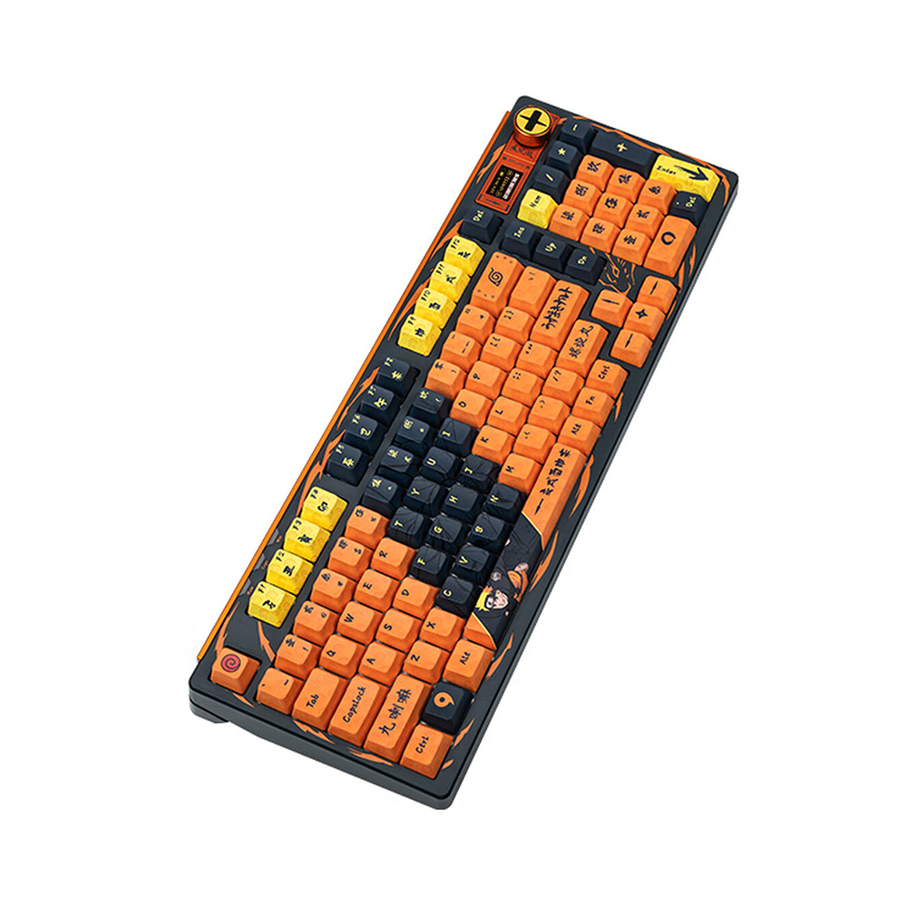 Игровая клавиатура Valkyrie VK99 Gaming Naruto Shippuden, Naruto Uzumaki, чёрный/оранжевый, английская раскладка
Игровая клавиатура Valkyrie VK99 Gaming Naruto Shippuden, Naruto Uzumaki, чёрный/оранжевый, английская раскладка