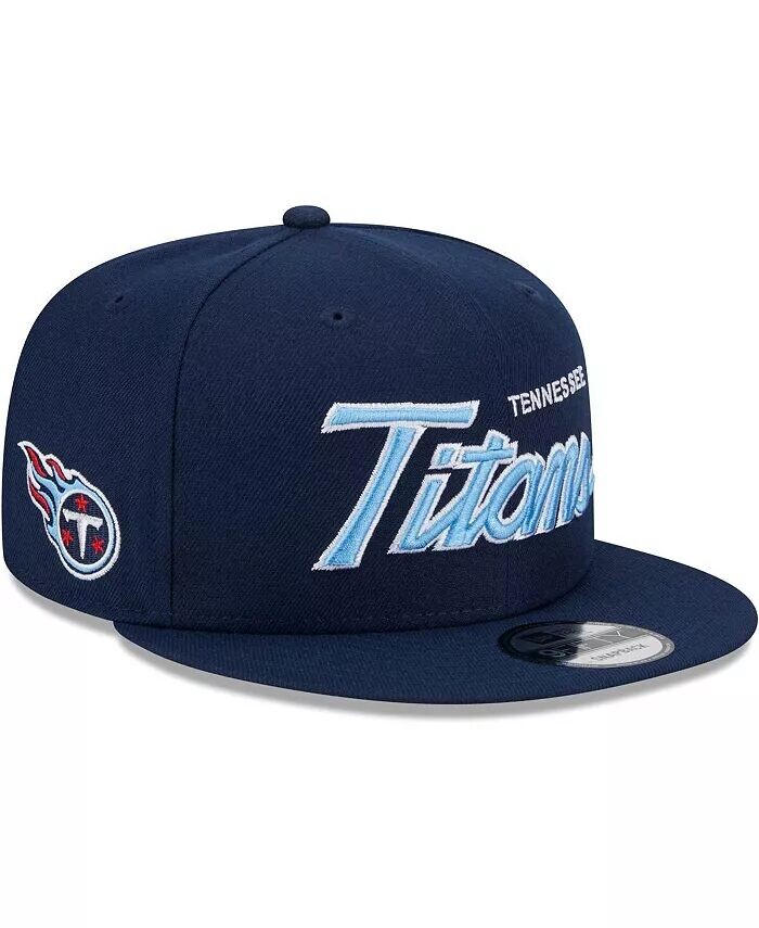 Мужская темно-синяя бейсболка Tennessee Titans Main Script 9FIFTY Snapback New Era, синий
Мужская темно-синяя бейсболка Tennessee Titans Main Script 9FIFTY Snapback New Era, синий
