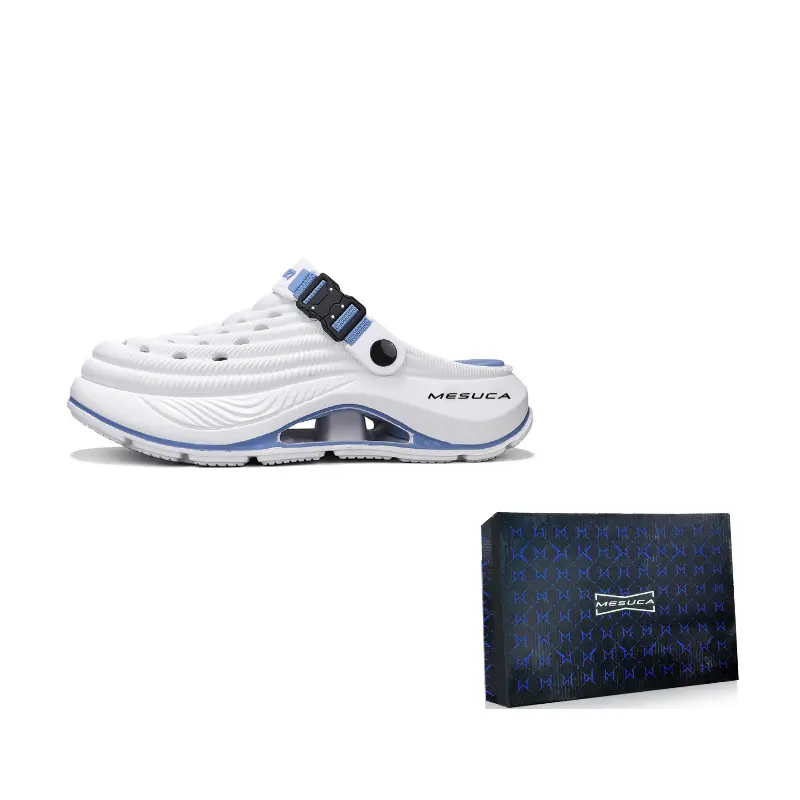 MESUCA Клоги мужские бело-голубые, цвет White Blue
MESUCA Клоги мужские бело-голубые, цвет White Blue