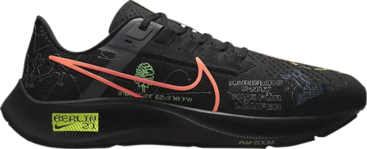 Кроссовки Nike Highsnobiety x Air Zoom Pegasus 38 'Berlin Marathon', черный, Черный;серый, Кроссовки Nike Highsnobiety x Air Zoom Pegasus 38 'Berlin Marathon', черный
Кроссовки Nike Highsnobiety x Air Zoom Pegasus 38 'Berlin Marathon', черный, Черный;серый, Кроссовки Nike Highsnobiety x Air Zoom Pegasus 38 'Berlin Marathon', черный