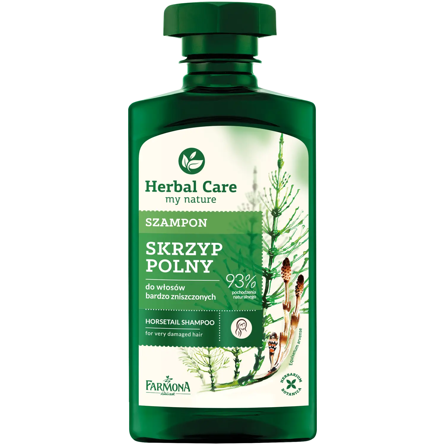 Herbal Care Skrzyp Polny шампунь для очень поврежденных волос, 330 мл
Herbal Care Skrzyp Polny шампунь для очень поврежденных волос, 330 мл