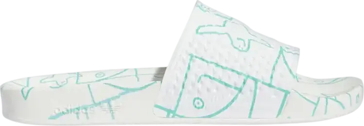 Шлепанцы Adidas Mark Gonzales x Shmoofoil Slide, белый
Шлепанцы Adidas Mark Gonzales x Shmoofoil Slide, белый