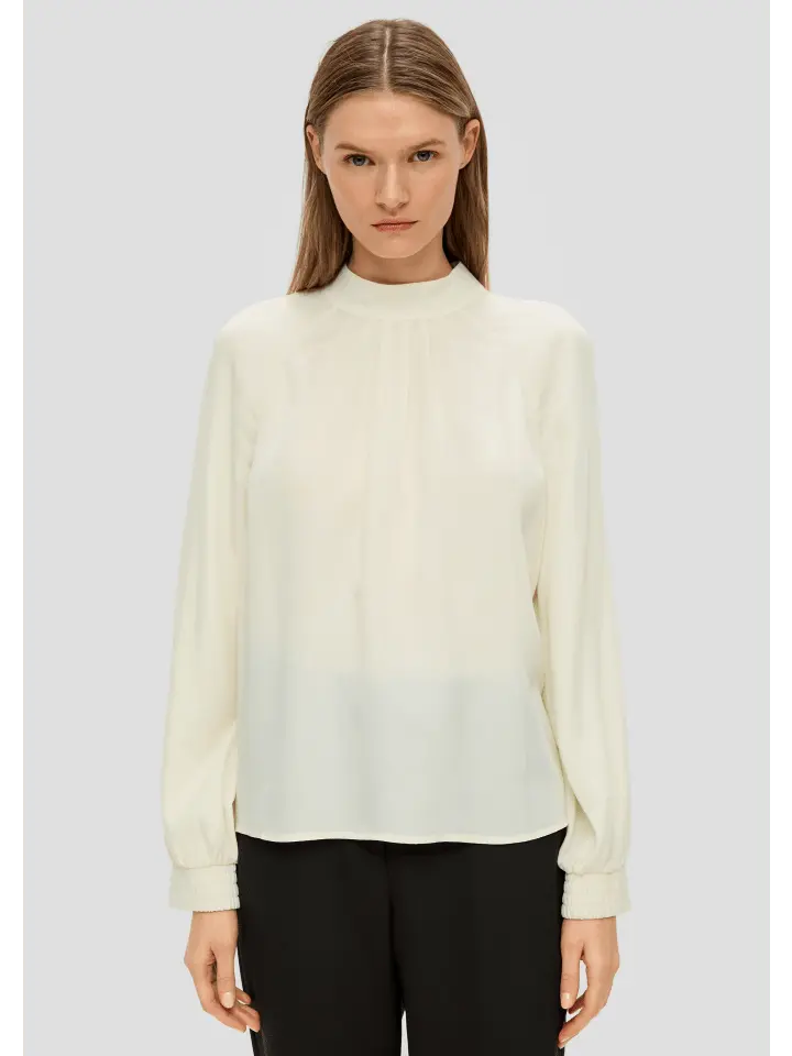 Блуза sOliver BLACK LABEL langarm, кремовый
Блуза sOliver BLACK LABEL langarm, кремовый