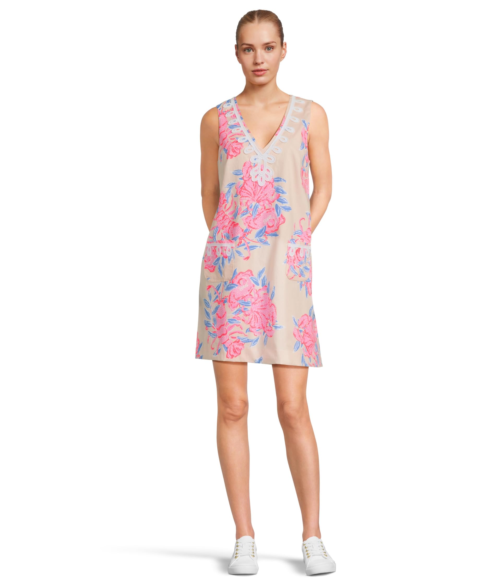 Платье Lilly Pulitzer Sidonie Stretch Shift, Multi So Clawsome 
Платье Lilly Pulitzer Sidonie Stretch Shift, Multi So Clawsome