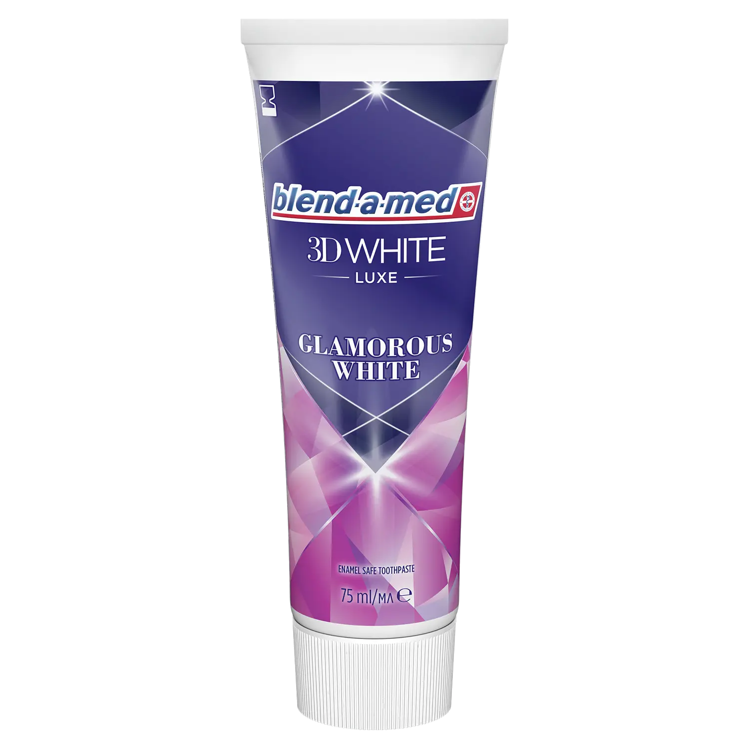 Blend-A-Med 3D White Luxe Glamorous White зубная паста, 75 мл
Blend-A-Med 3D White Luxe Glamorous White зубная паста, 75 мл