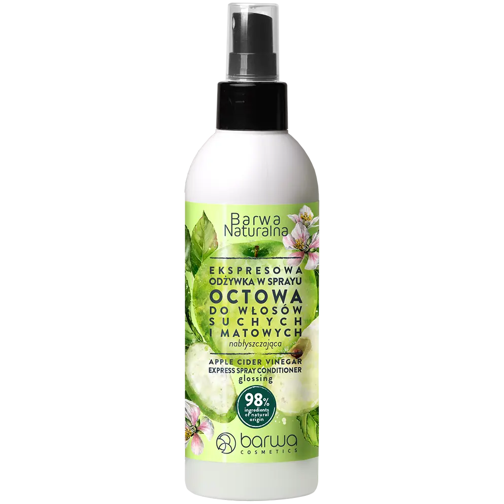 Barwa Naturalna Кондиционер-спрей с уксусом для сухих и тусклых волос, 200 мл
Barwa Naturalna Кондиционер-спрей с уксусом для сухих и тусклых волос, 200 мл
