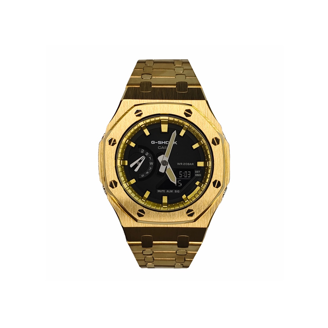 CASIO Часы Men Liquid Crystal/Analog Dual Display Series Black Watch, Gold-Tone Steel with Floating Light and Leaping Gold
CASIO Часы Men Liquid Crystal/Analog Dual Display Series Black Watch, Gold-Tone Steel with Floating Light and Leaping Gold