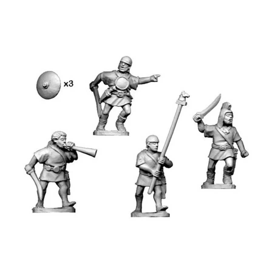 Испанское командование Каэтрати, Historical Miniatures - Ancient - Spanish (28mm) (Crusader Miniatures)
Испанское командование Каэтрати, Historical Miniatures - Ancient - Spanish (28mm) (Crusader Miniatures)