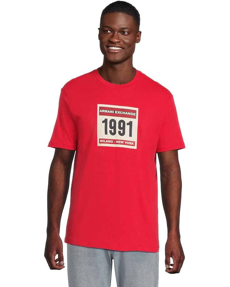 Мужская футболка Armani Exchange 1991 Graphic, Haute Red, Красный, Мужская футболка Armani Exchange 1991 Graphic, Haute Red
Мужская футболка Armani Exchange 1991 Graphic, Haute Red, Красный, Мужская футболка Armani Exchange 1991 Graphic, Haute Red