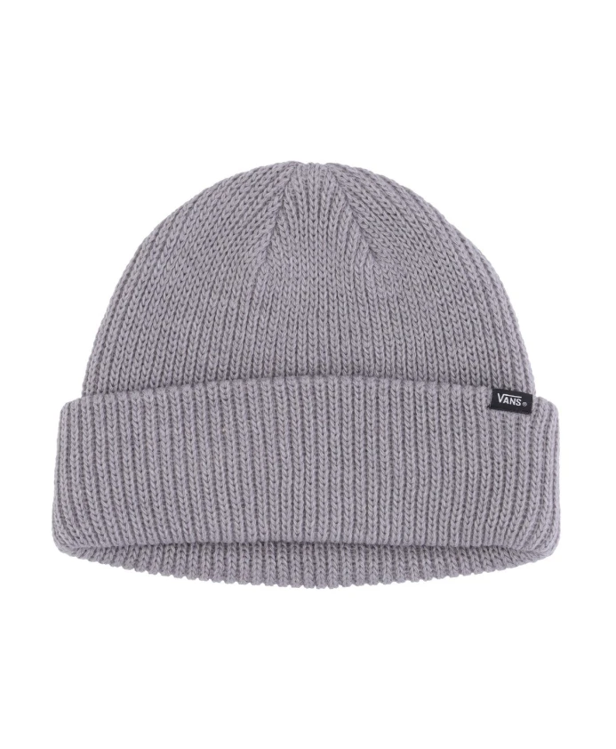 Вязаная шапка серого меланжевого цвета в рубчик Vans, серый
Вязаная шапка серого меланжевого цвета в рубчик Vans, серый