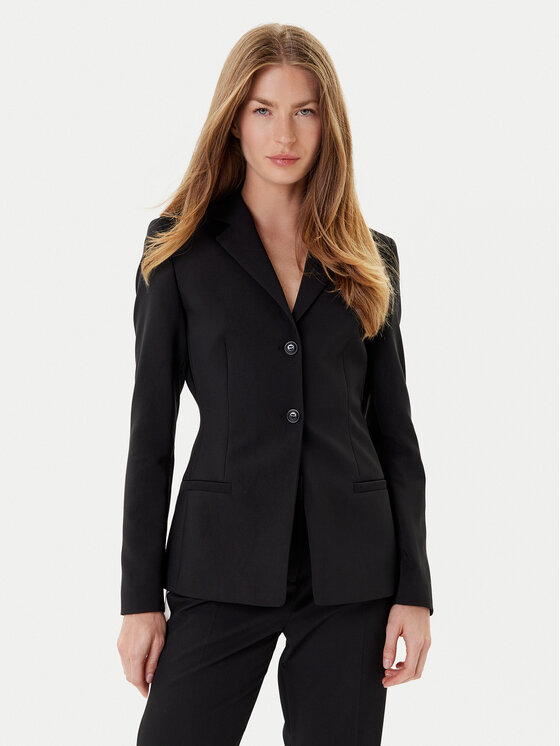 Пиджак regular fit Alirani 50542616 001 Hugo, чёрный 
Пиджак regular fit Alirani 50542616 001 Hugo, чёрный