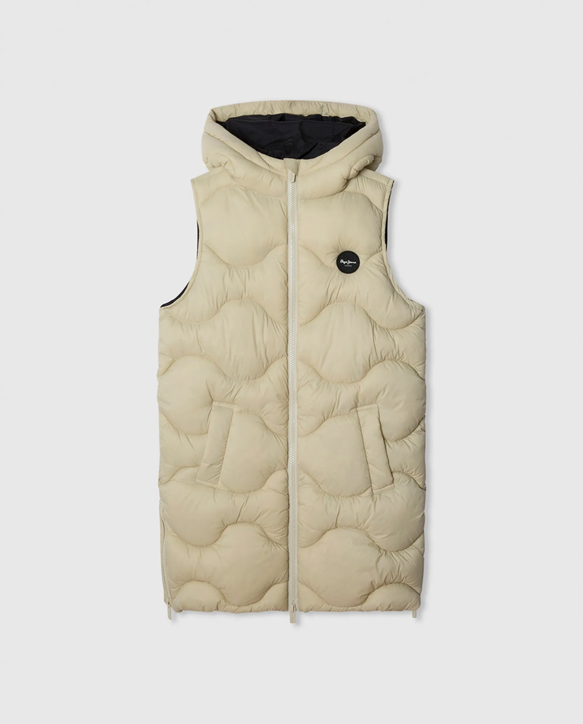 Длинный жилет для девочки Эверли Pepe Jeans, кремовый
Длинный жилет для девочки Эверли Pepe Jeans, кремовый