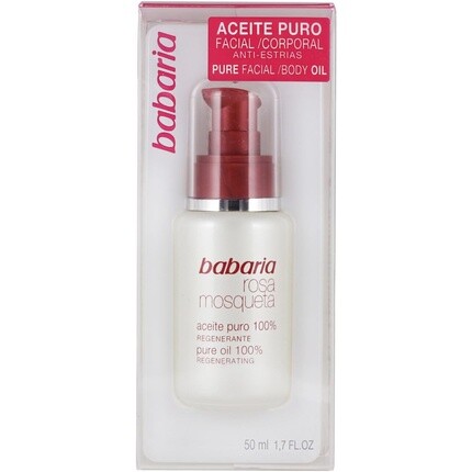 Чистое масло шиповника 50 мл, Babaria
Чистое масло шиповника 50 мл, Babaria