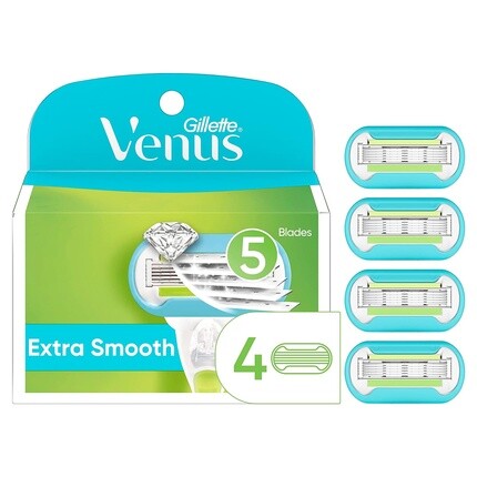 Gillette Сменные кассеты для женской бритвы Venus Extra Smooth, 4 шт.
Gillette Сменные кассеты для женской бритвы Venus Extra Smooth, 4 шт.