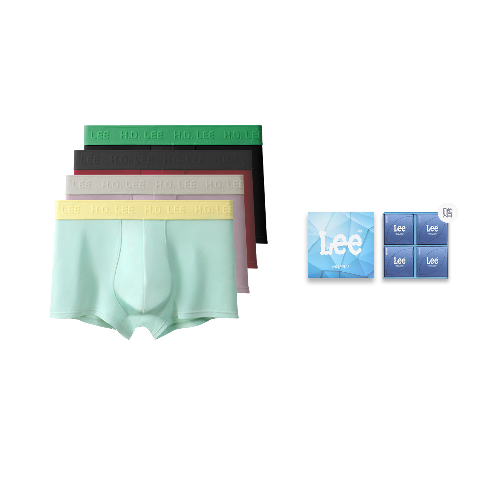 Lee Hui Guang II Generation подарочные наборы нижнего белья для мужчин 4 шт
Lee Hui Guang II Generation подарочные наборы нижнего белья для мужчин 4 шт