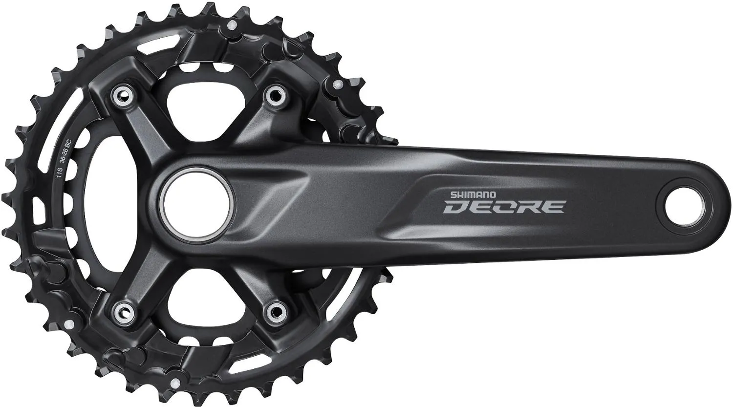 Система шатунов Deore M5100 2x11-скоростная Shimano, None
Система шатунов Deore M5100 2x11-скоростная Shimano, None